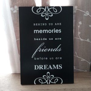 Memories Sign